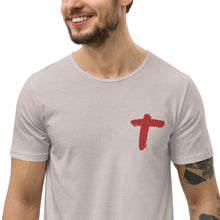 Load image into Gallery viewer, The Cross Men&#39;s Curved T-Shirt
