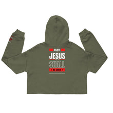 Load image into Gallery viewer, The Cross Crop Hoodie
